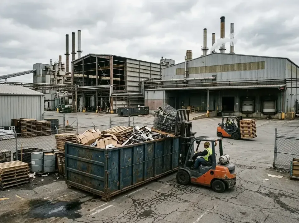 industrial-factory-scrap-conta-003 — frequently asked questions, Cheap Roll-off Dumpster Rentals in California, PA